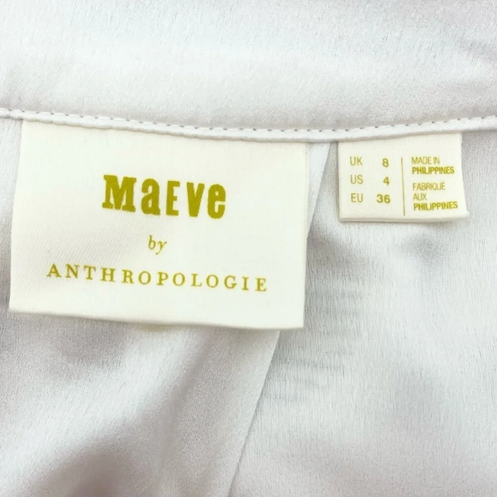 Maeve by Anthropologie Anya Dotted Sequined Jacquard Mini Skirt Size 4